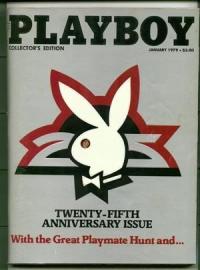 Playboy January 1979 25th Anniversary FINE